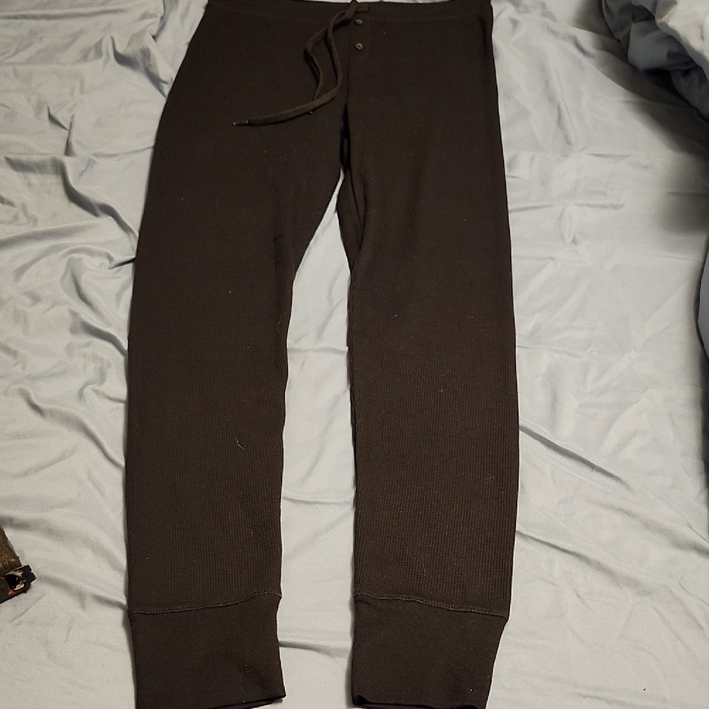 Old Navy Black Thermal Pants